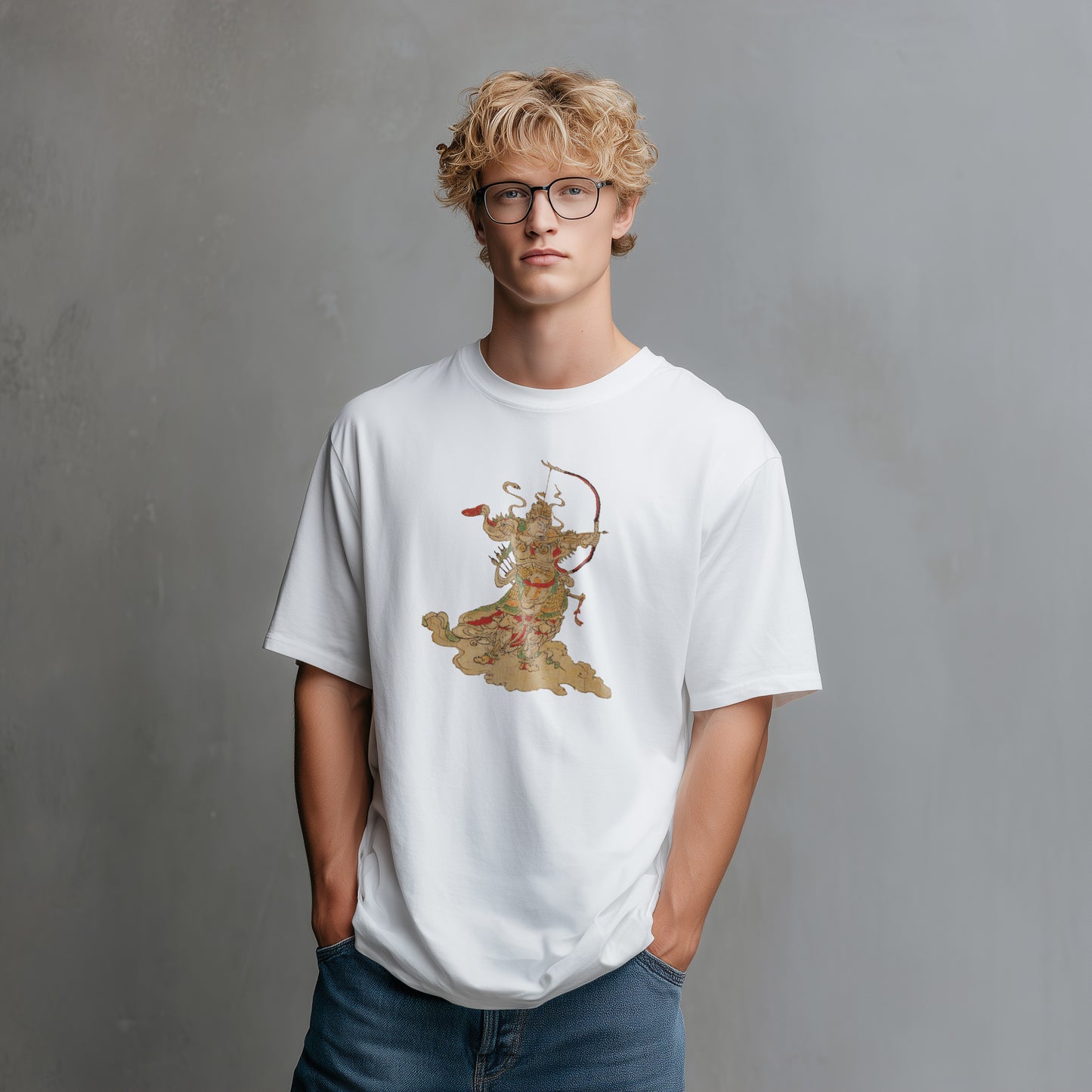 辟邪絵 ～毘沙門天像～