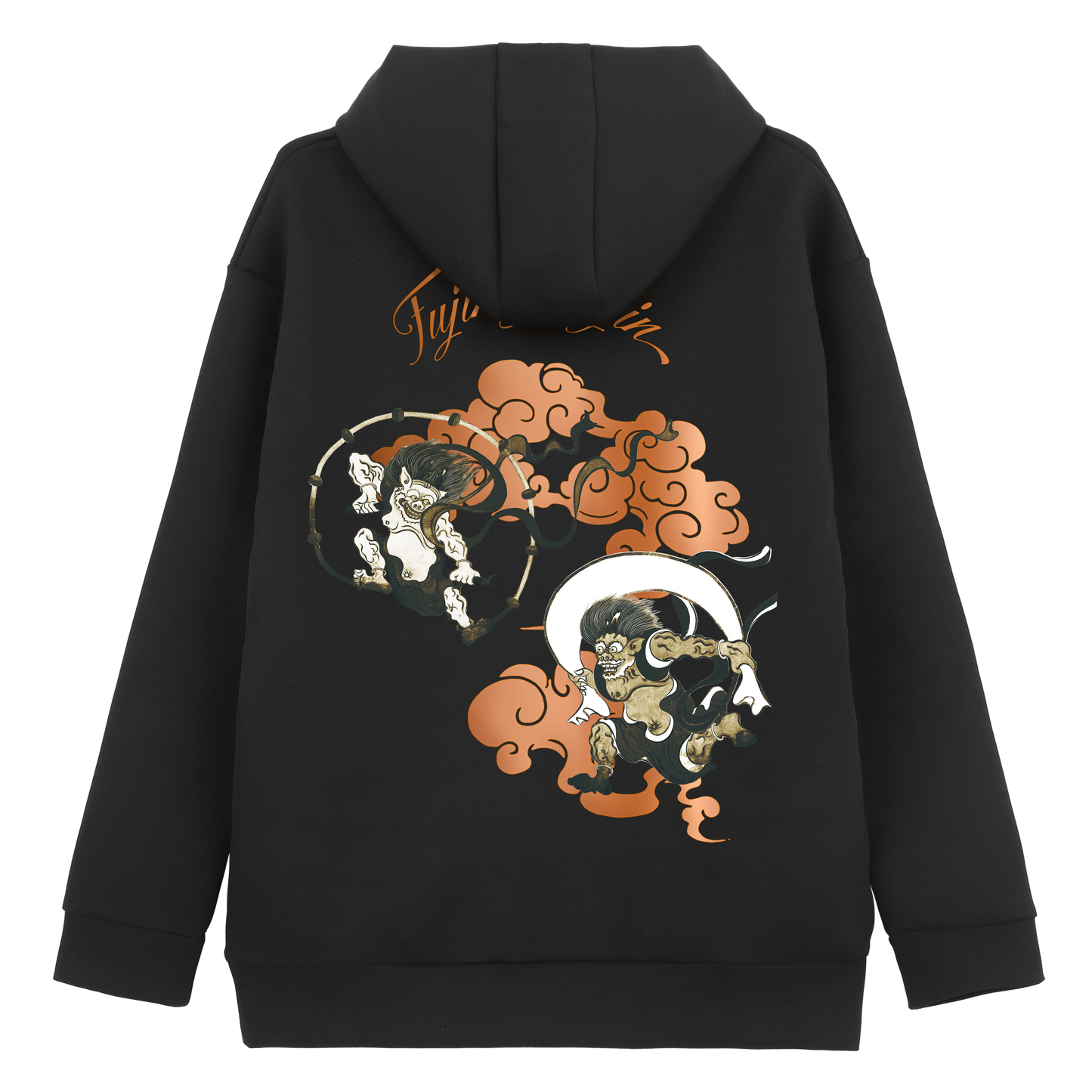 風神雷神図屏風 HOODIE