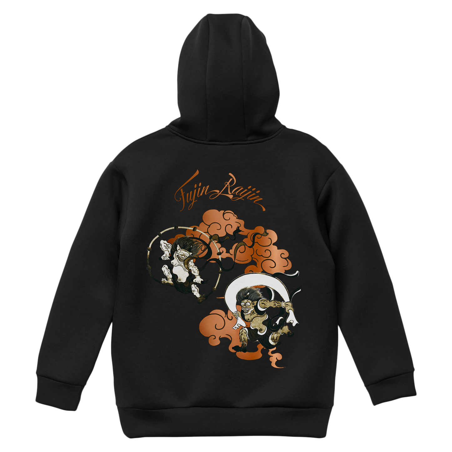 風神雷神図屏風 HOODIE