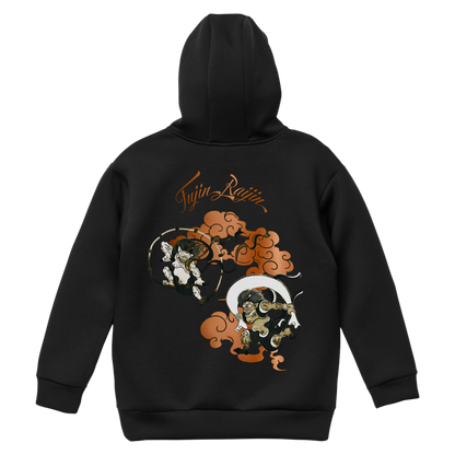 風神雷神図屏風 HOODIE