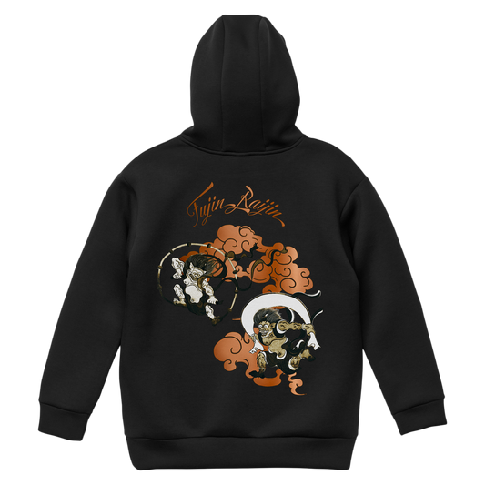 風神雷神図屏風 HOODIE
