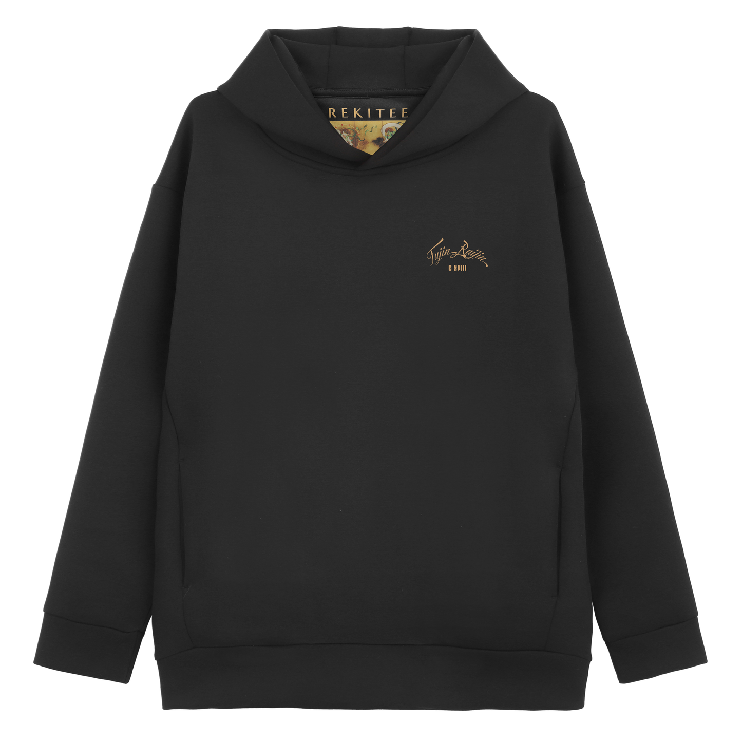 風神雷神図屏風 HOODIE