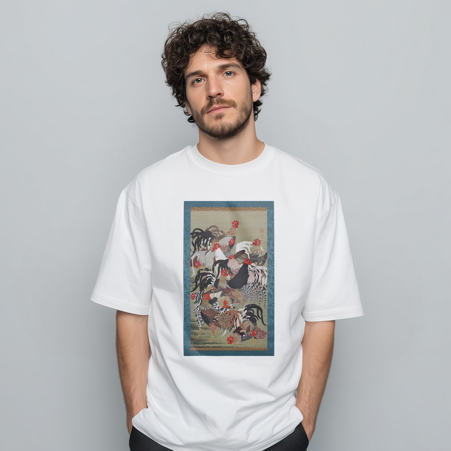 動植綵絵 ～群鶏図～